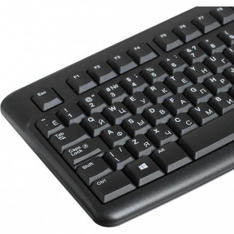 Клавиатура Logitech K120 EER черный - фото 2
