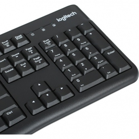 Клавиатура Logitech K120 (920-002522) черный - фото 3