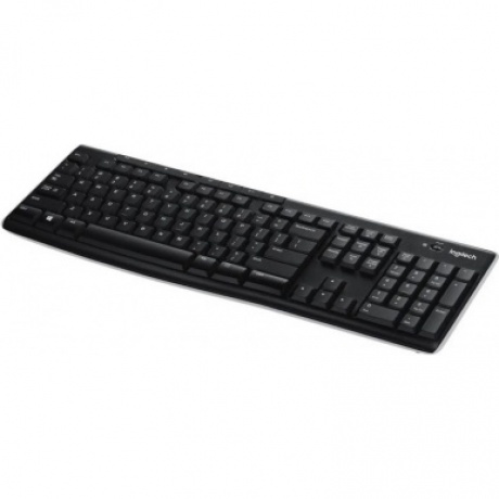 Клавиатура Logitech K270 черный/белый - фото 2