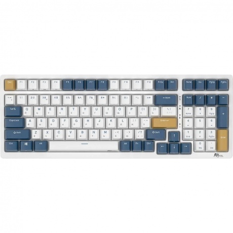Клавиатура Royal Kludge RK98 Brown switch/Klein Blue - фото 1