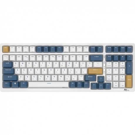 Клавиатура Royal Kludge RK98 Red switch/Klein Blue - фото 1