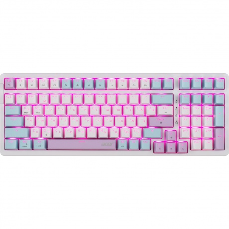 Клавиатура Acer OKW304 (ZL.KBDCC.01V) белый - фото 1