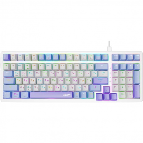 Клавиатура Acer OKW304 (ZL.KBDCC.01V) белый - фото 2