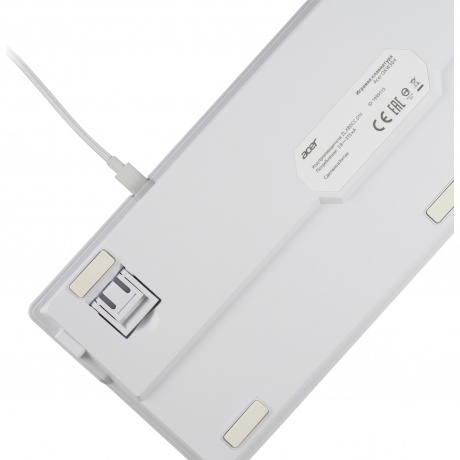 Клавиатура Acer OKW304 (ZL.KBDCC.01V) белый - фото 13