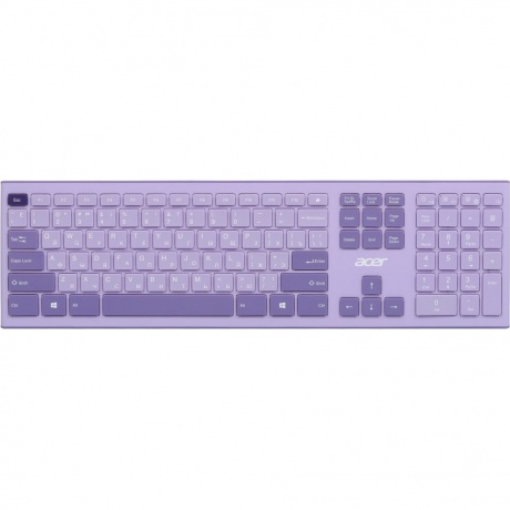 Клавиатура + мышь Acer OCC205 фиолетовый (ZL.ACCEE.00D) - фото 1