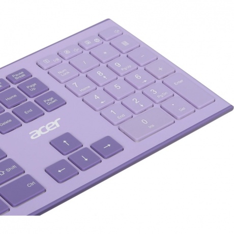 Клавиатура + мышь Acer OCC205 фиолетовый (ZL.ACCEE.00D) - фото 3