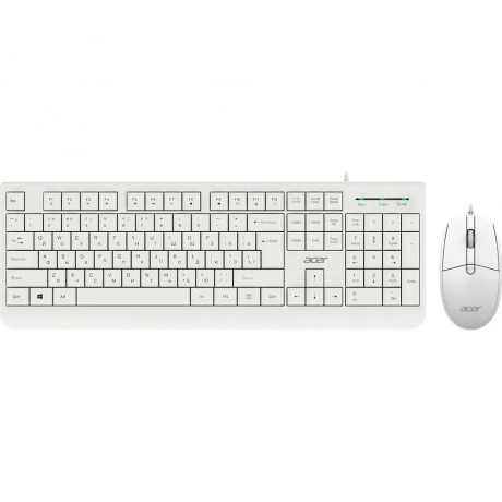Клавиатура + мышь Acer OCC400 белый (ZL.ACCCC.014)