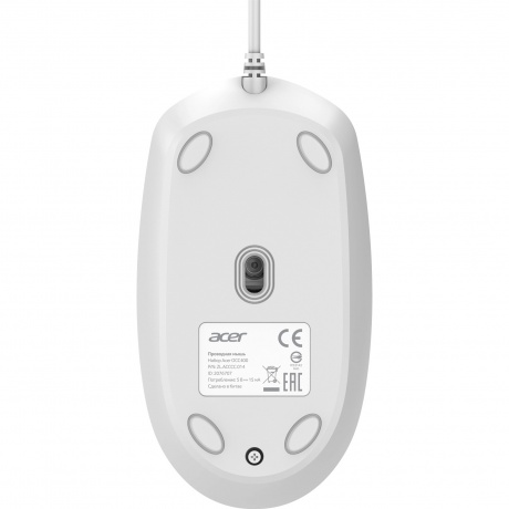 Клавиатура + мышь Acer OCC400 белый (ZL.ACCCC.014) - фото 5