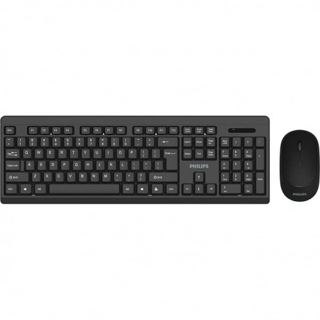 Клавиатура + мышь Philips SPT6324B/60 чёрный