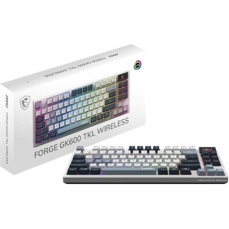 Клавиатура MSI FORGE GK600 TKL Sky - фото 4