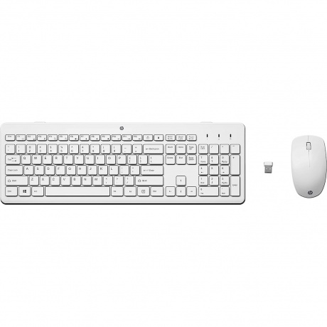 Клавиатура + мышь HP 230 Wireless Combo White (3L1F0AA) - фото 1