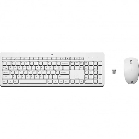 Клавиатура + мышь HP 230 Wireless Combo White (3L1F0AA)