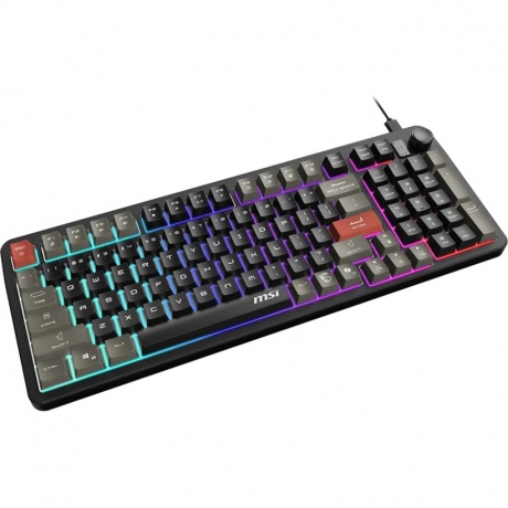 Клавиатура MSI FORGE GK110 Black - фото 1