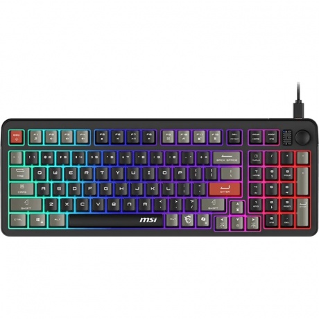 Клавиатура MSI FORGE GK110 Black - фото 4
