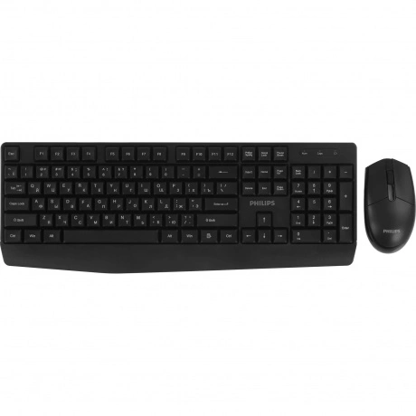 Клавиатура + мышь Philips SPT6337 (SPT6337B/60) чёрный