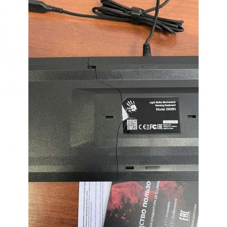 Клавиатура A4Tech Bloody B808N черный/серый хорошее состояние - фото 3