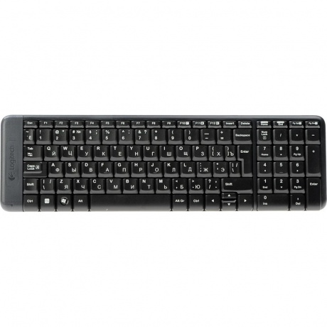 Набор клавиатура+мышь Logitech MK220 черный (920-003169) - фото 2