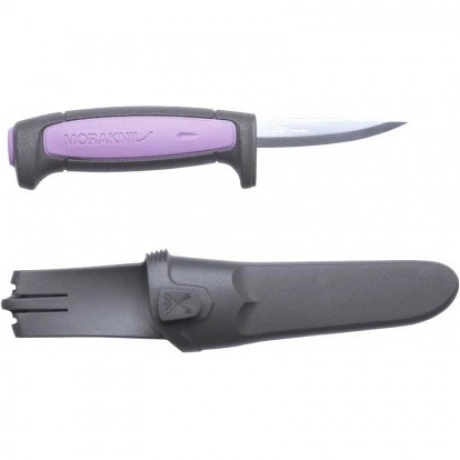 Нож Morakniv Precision, нержавеющая сталь, черный/фиолетовый