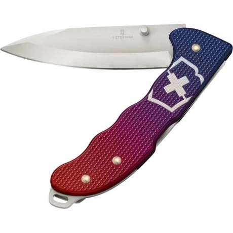 Нож Victorinox Evoke Alox, 136 мм, 4 функции, синий/красный пода...