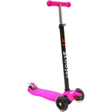 Самокат 21st Scooter SKL-07L розовый хорошее состояние