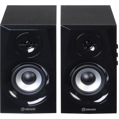 Колонки Oklick OK-166 BT 2.0 черный 40Вт - фото 3