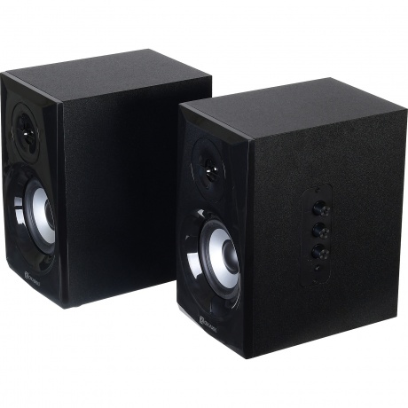 Колонки Oklick OK-166 BT 2.0 черный 40Вт - фото 4