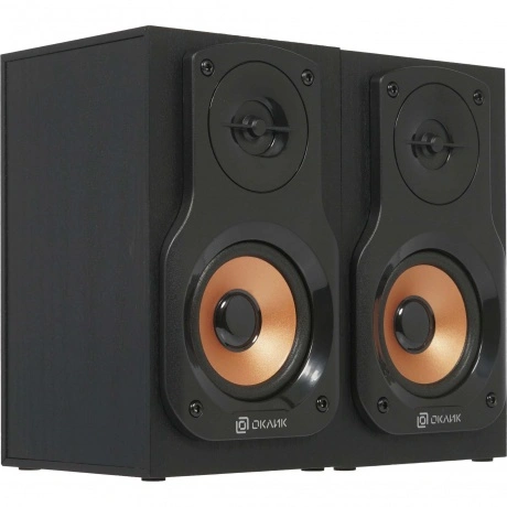 Колонки Oklick OK-162 2.0 черный 8Вт