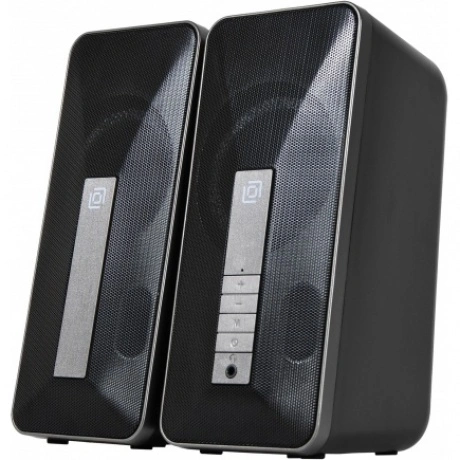 Колонки Oklick OK-130 2.0 черный 20Вт BT