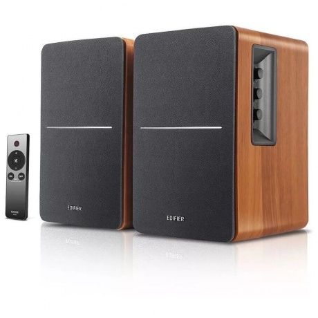 Колонки Edifier R1280Ts 2.0 светлое дерево/черный - фото 1