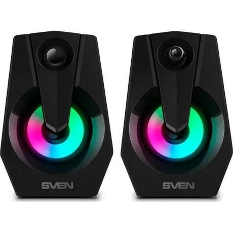 Колонки Sven 370 чёрные (SV-020552) - фото 3