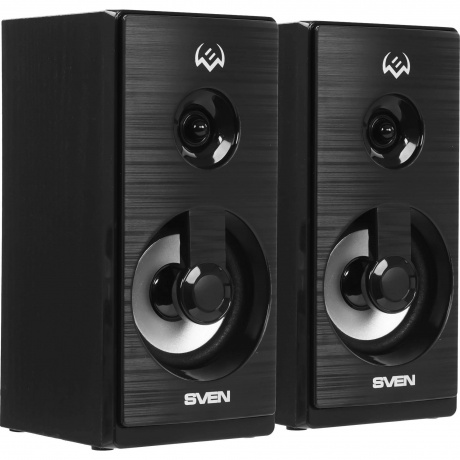 Колонки Sven SPS-512 2.0 чёрные (SV-020156) - фото 3