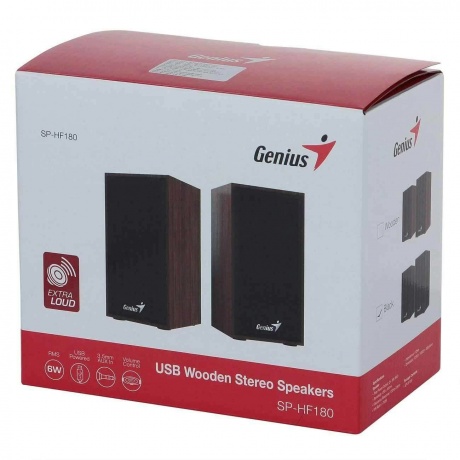 Колонки Genius SP-HF180 Black (31730029401) - фото 9