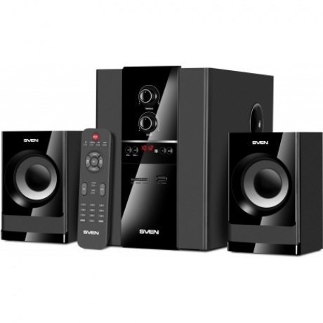 Колонки Sven MS-1821 2.1 черный 40Вт BT - фото 1