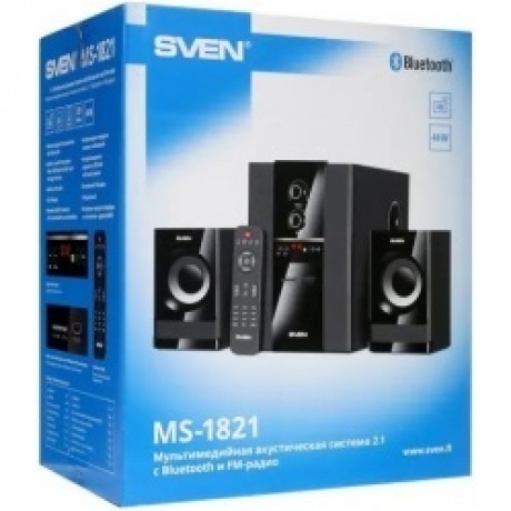 Колонки Sven MS-1821 2.1 черный 40Вт BT - фото 15