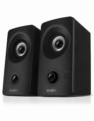 Колонки Sven 405 2.0 черный 8Вт BT беспроводные BT