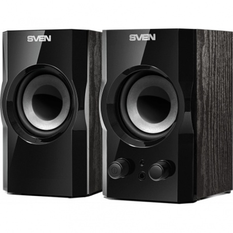 Колонки Sven SPS-606 2x3W Black - фото 1