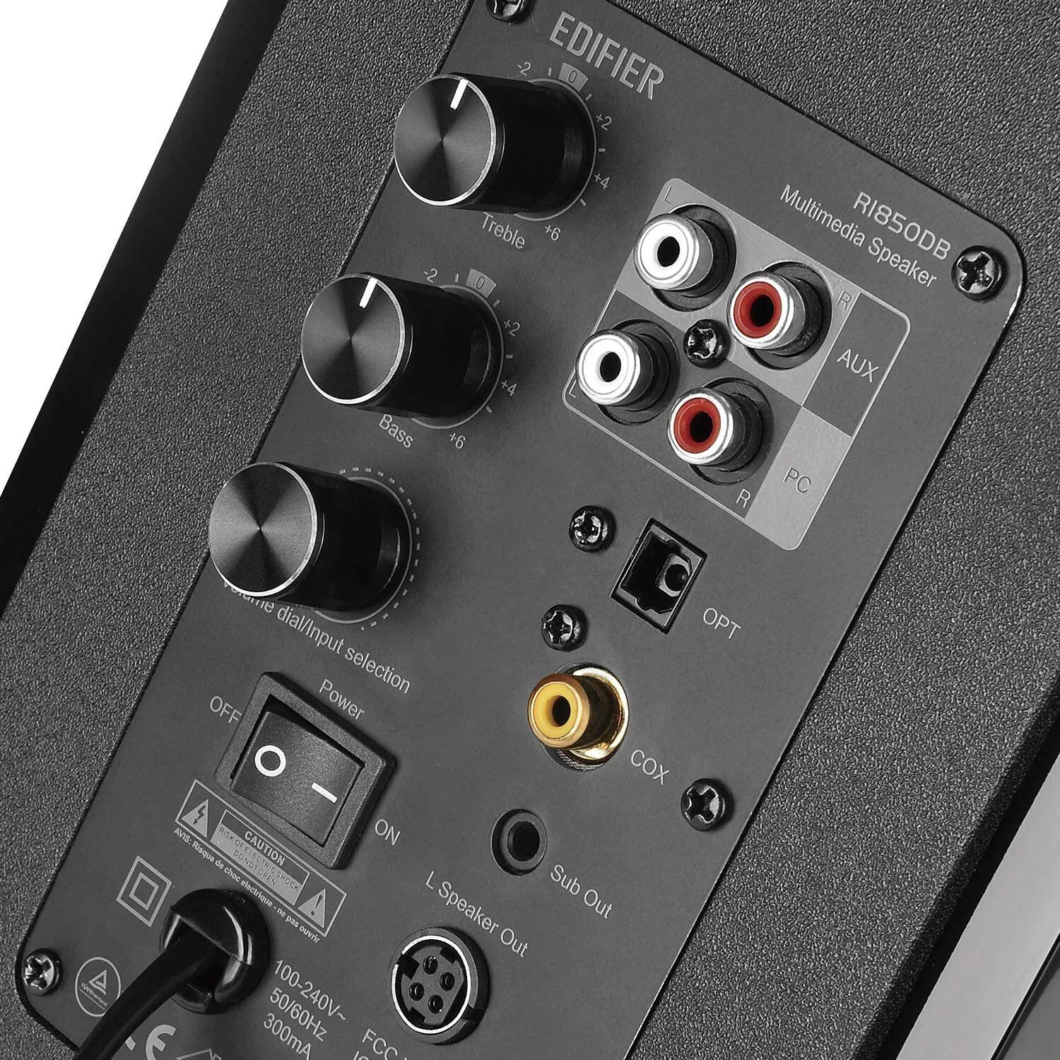 Колонки Edifier R1850DB 2.0 черный 66Вт BT - фото 8