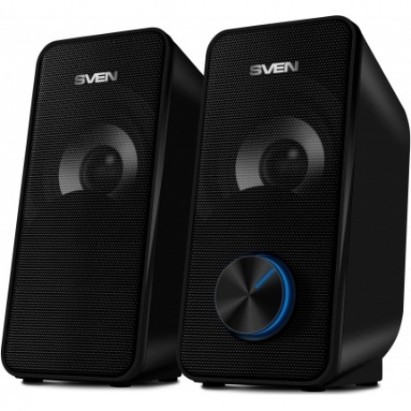 Колонки SVEN 335 чёрные 2x3W USB - фото 1