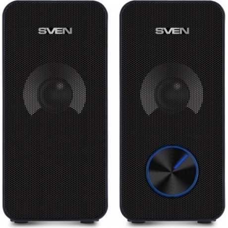 Колонки SVEN 335 чёрные 2x3W USB - фото 2