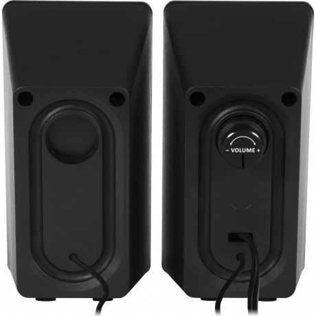 Колонки SVEN 300 чёрные 2x3W USB - фото 3