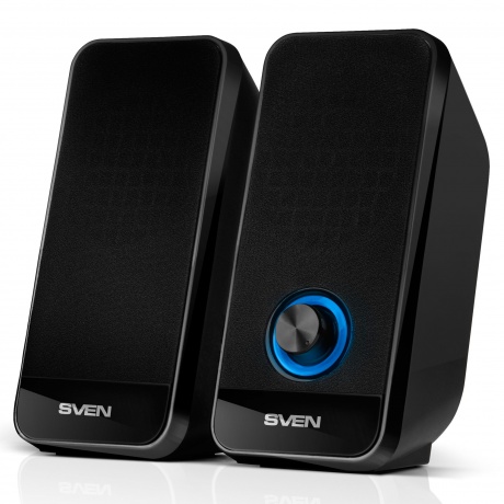 Колонки SVEN 320 чёрные 2x3W USB - фото 1