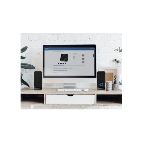 Колонки SVEN 320 чёрные 2x3W USB - фото 11