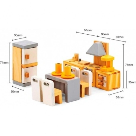 Игрушечная мебель "Кухня" в коробке 44038