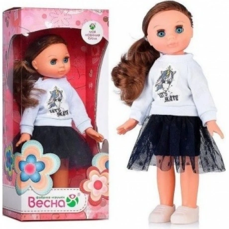 Эля яркий стиль 4. Весна Кукла 30 см пластмассовая
