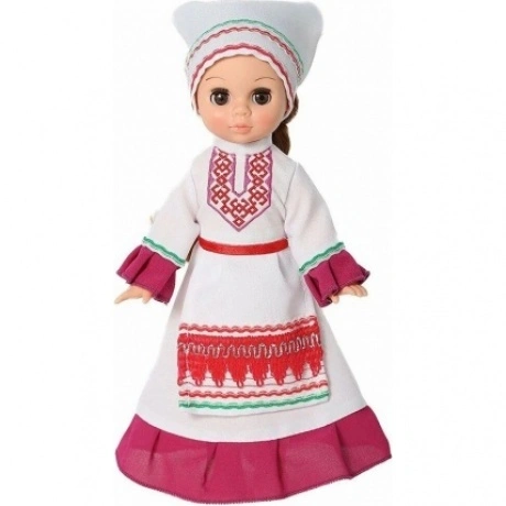 Эля Весна в марийском костюме Кукла пластмассовая