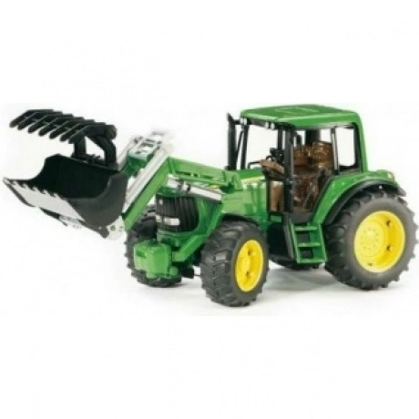 Машинка Bruder Трактор John Deere 6920 с погрузчиком