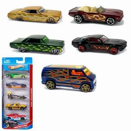 Игровой подарочный набор Hot Wheels из пяти машинок в ассорт. 18...