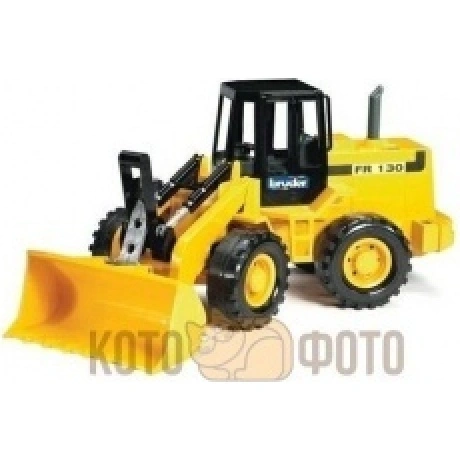 Самосвал BRUDER MAN с колёсным бульдозером FR 130 02-752