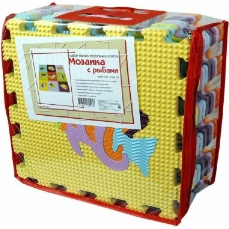 Коврик-пазл Спорт-Импорт MТP-33109 "Мозаика с рыбами" (9 шт., 30...