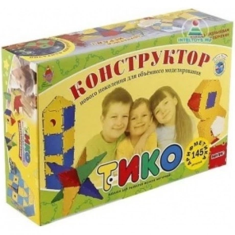 Конструктор ТИКО "Арифметика" 145 деталей цветная коробка Рантис...